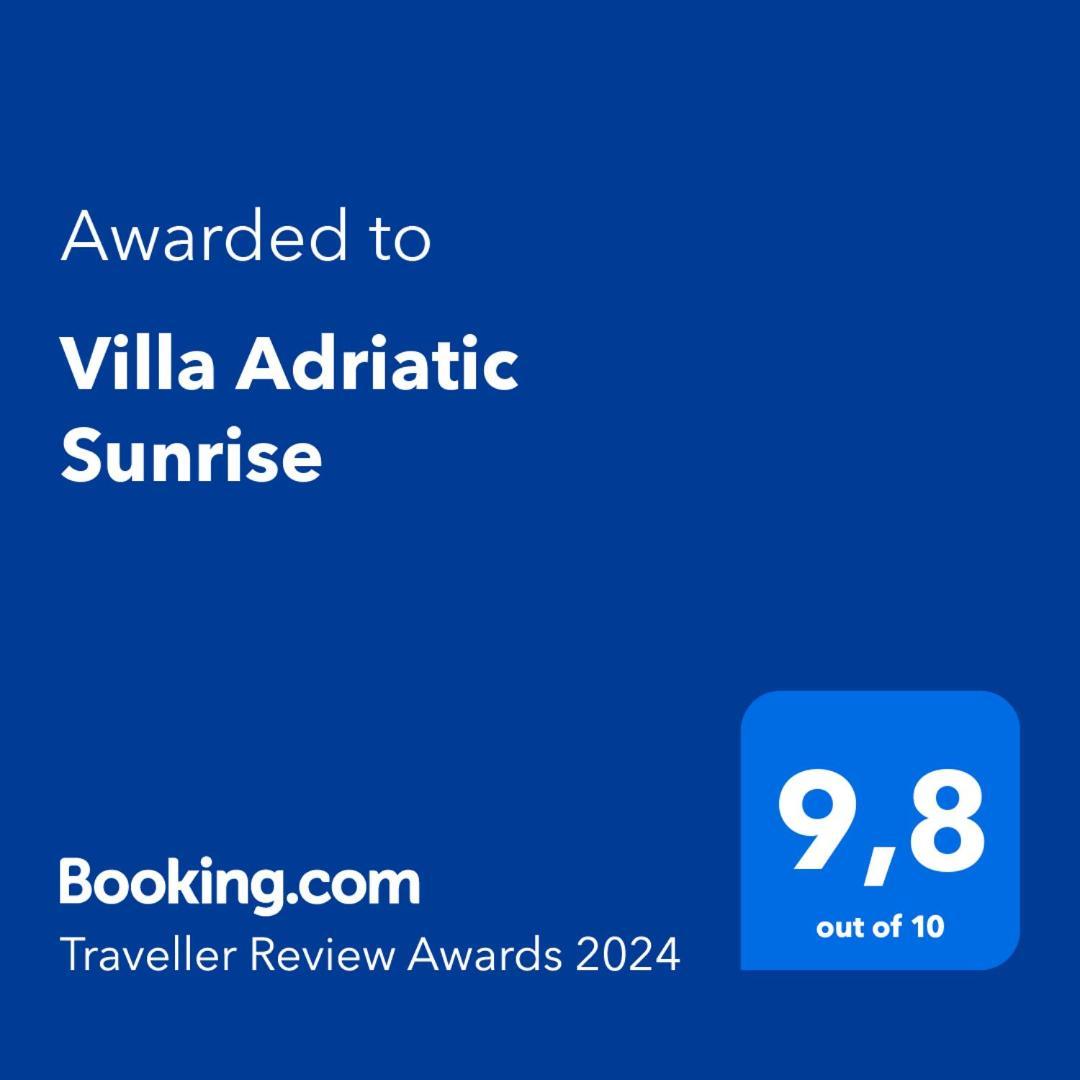 Villa Adriatic Sunrise Šibenik Kültér fotó